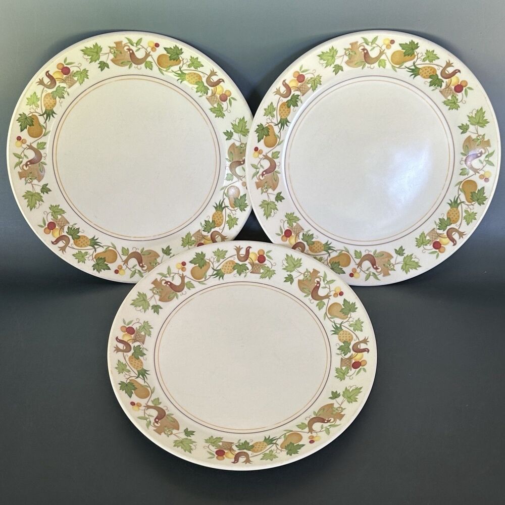 Noritake Homecoming Salad Plates Set of 3 Japan Replacement China 8 3/8